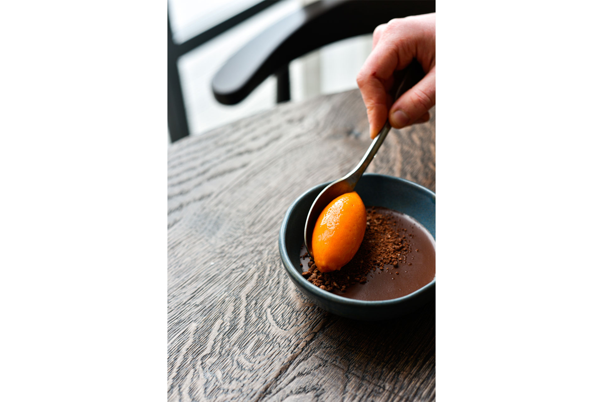 Sorbet at Maene Restaurant
