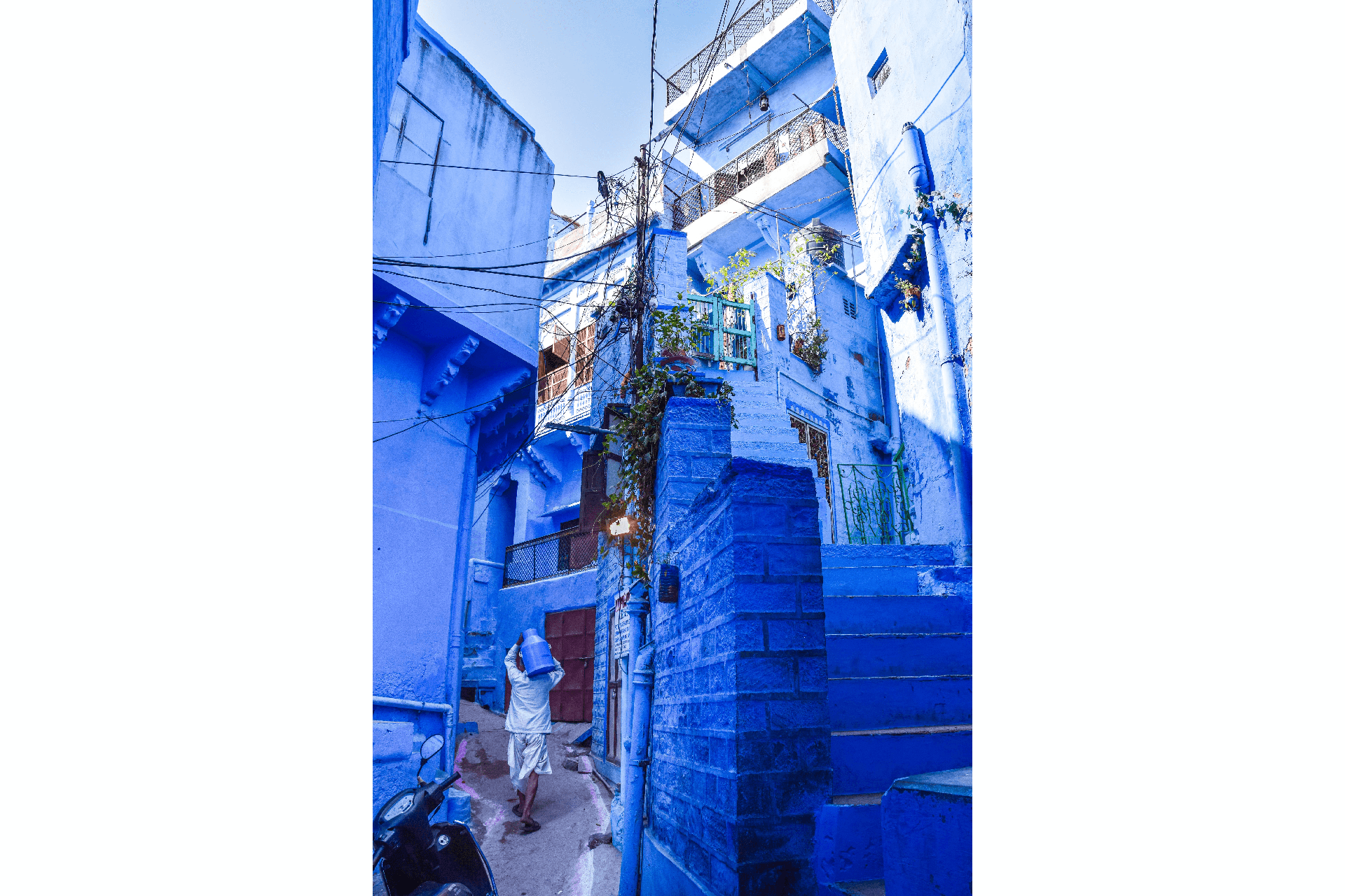 The Blue City, India