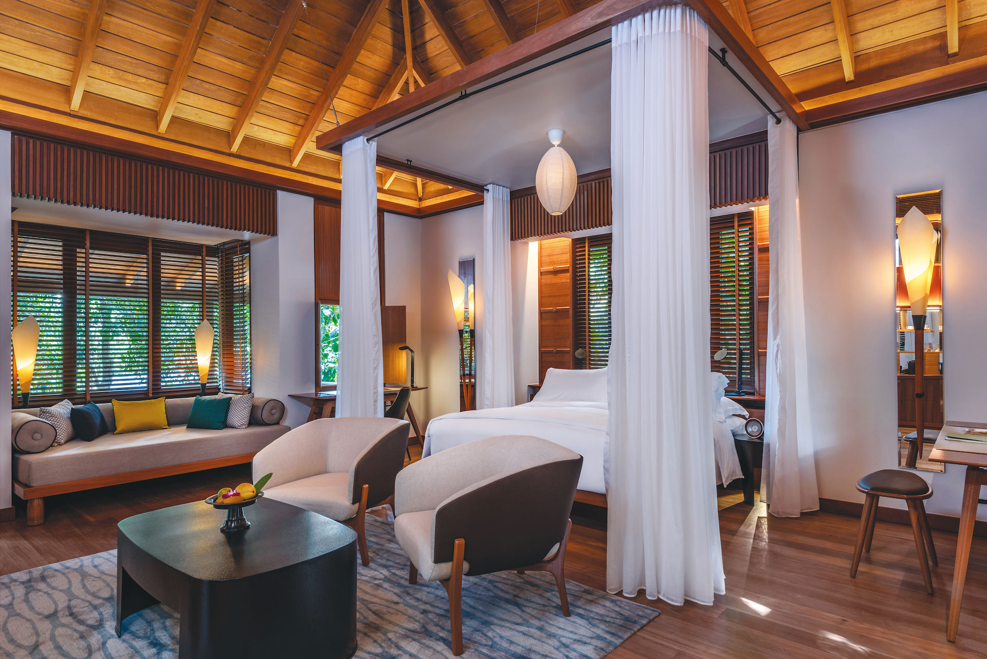 The Datai Langkawi Rainforest Villa (bedroom)