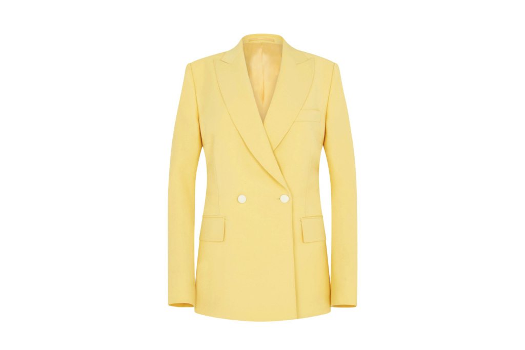 Yellow blazer