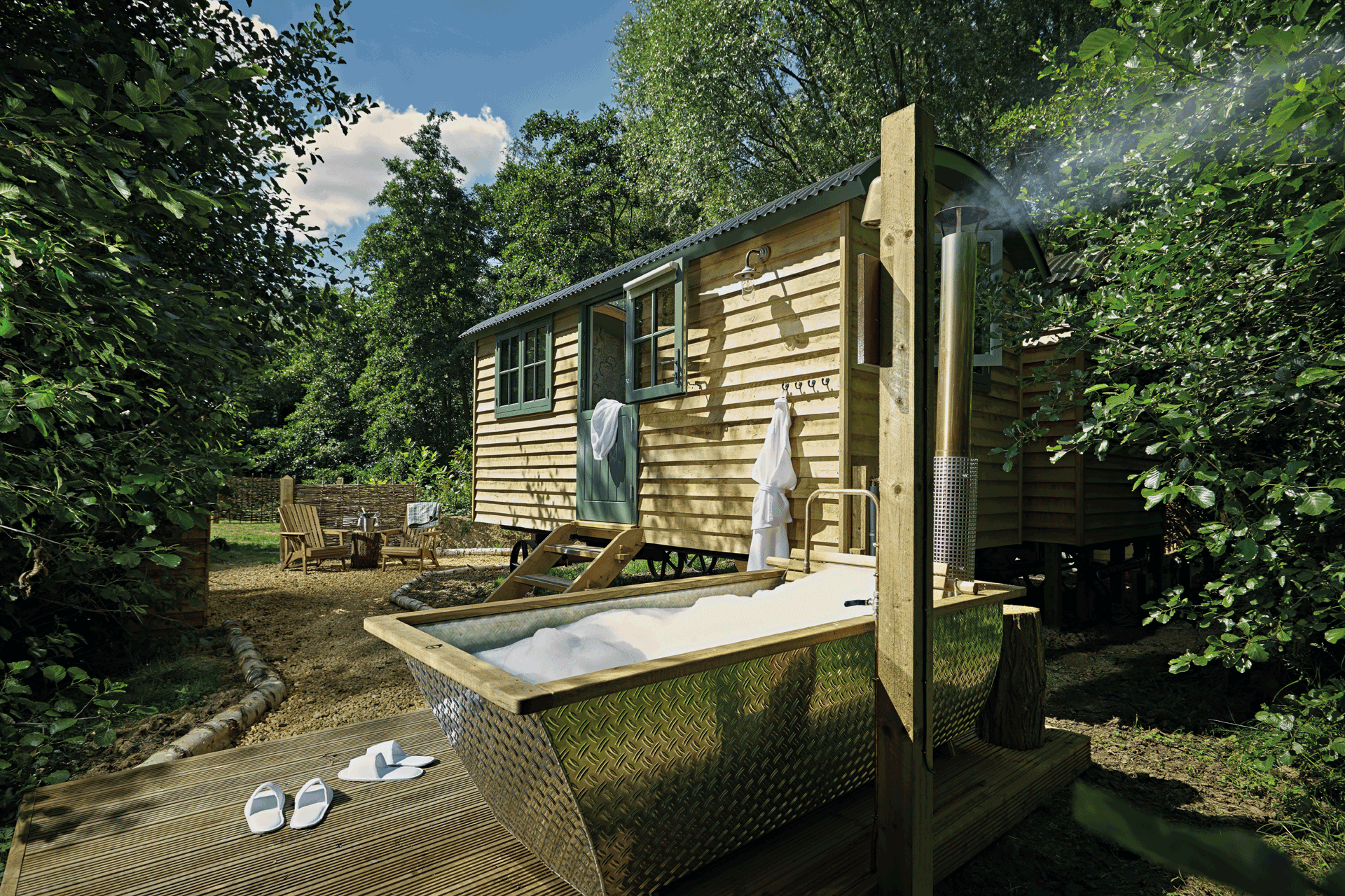 Cabin at The Fish Hotel.