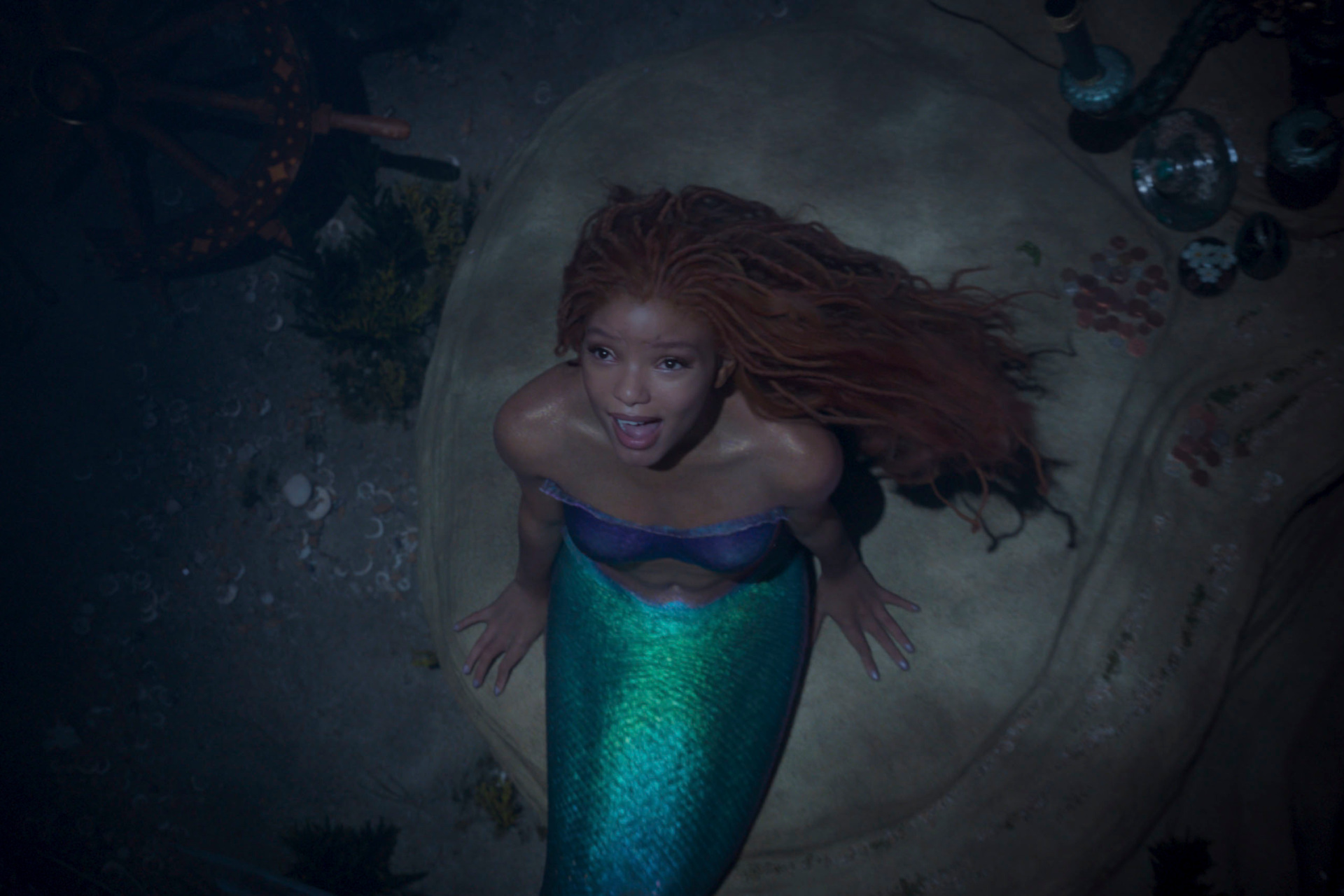 Halle Bailey as Ariel in The Little Mermaid