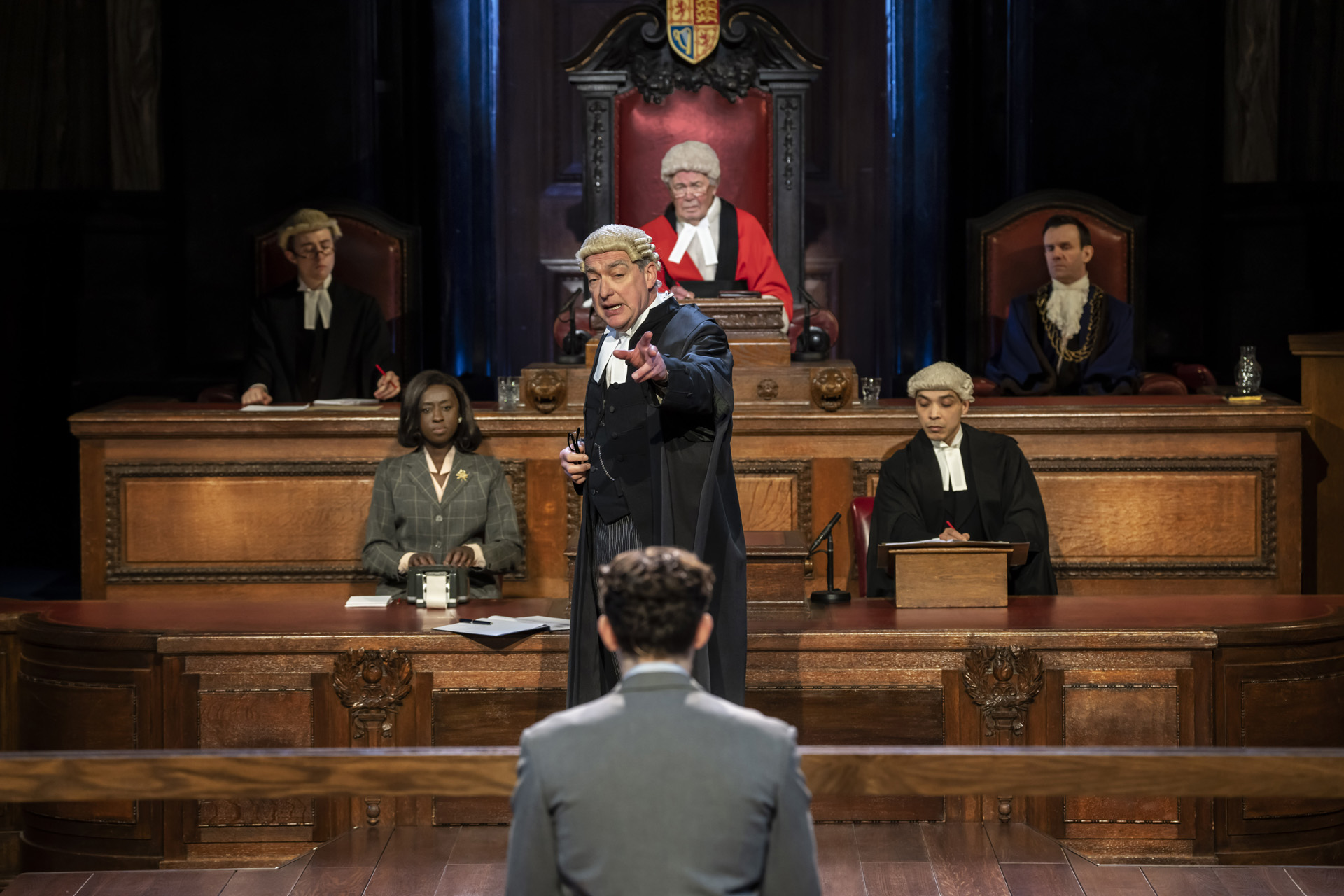 A performance of witness for the prosecution