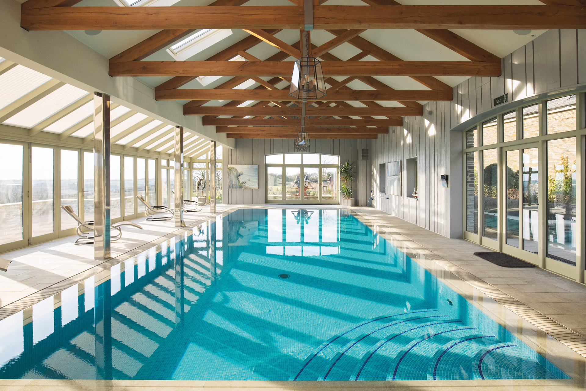 Trevear Farm pool