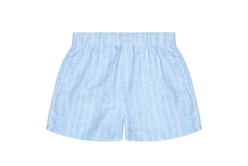 Blue shorts