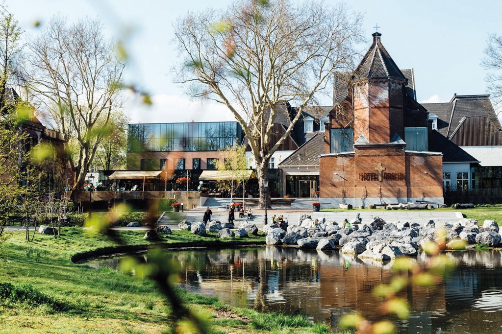 The exterior of Hotel Arena, Amsterdam