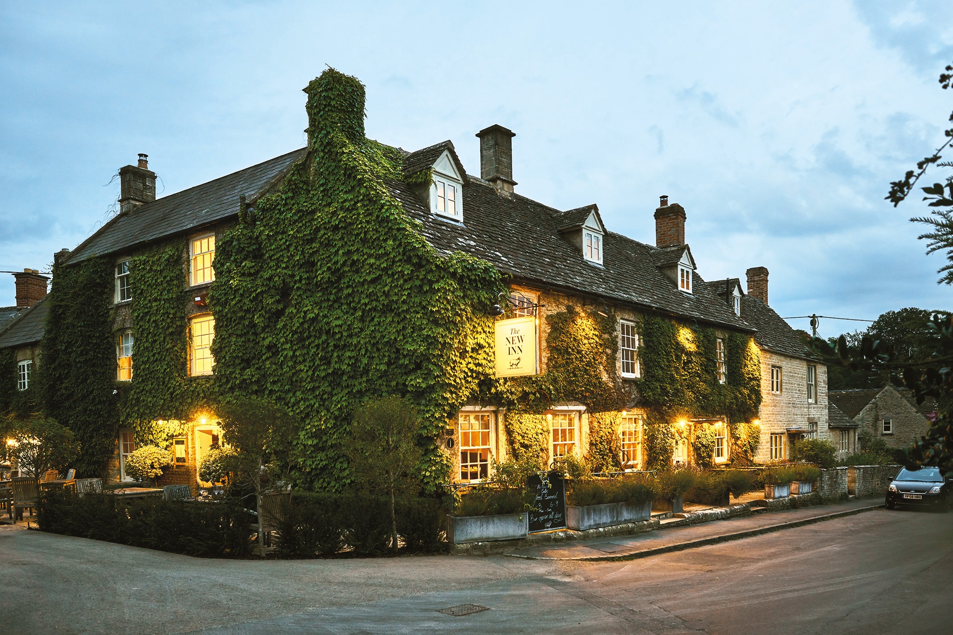 Exterior of The New Inn