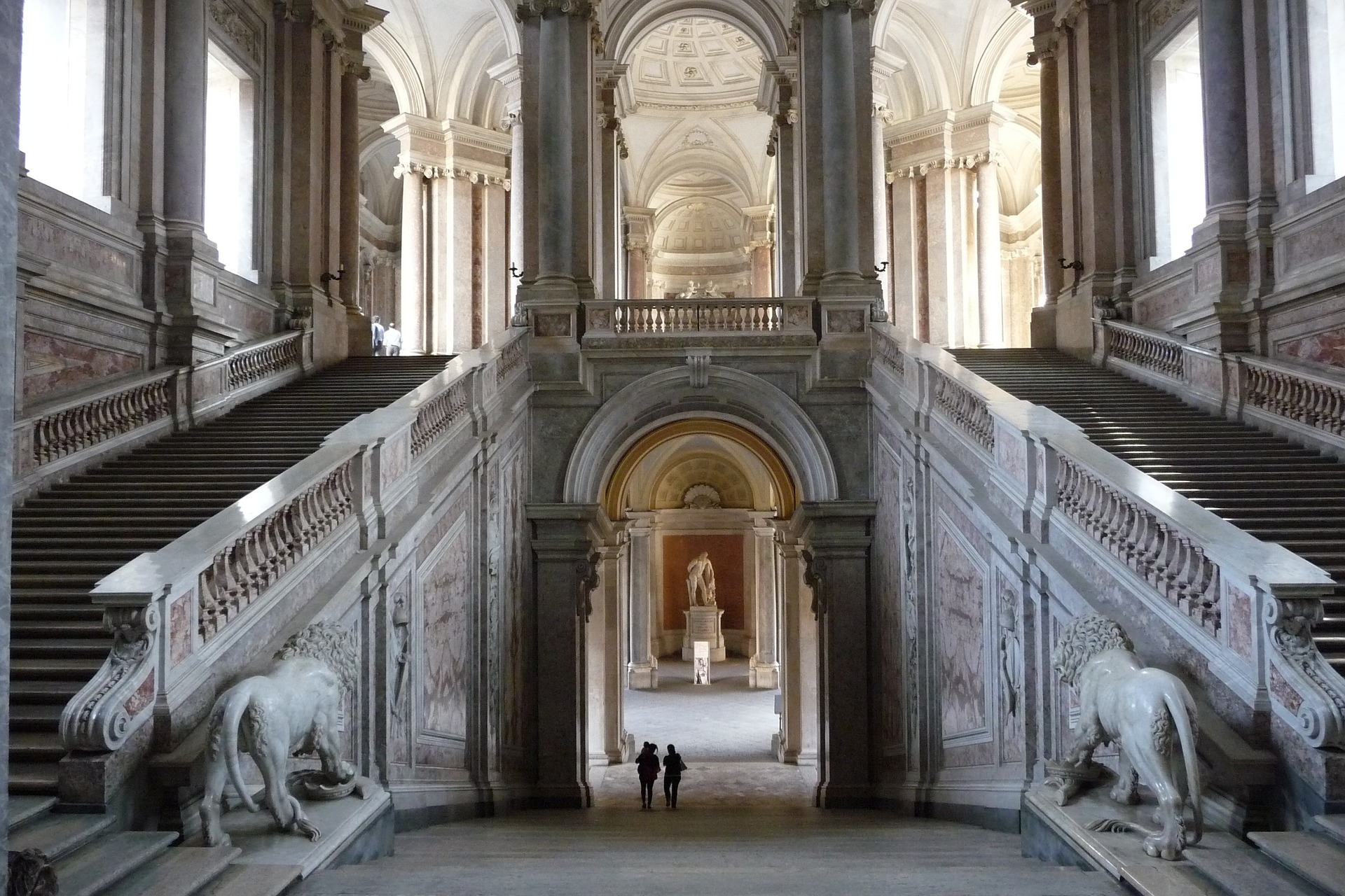 Inside the Royal Palace of Caserta