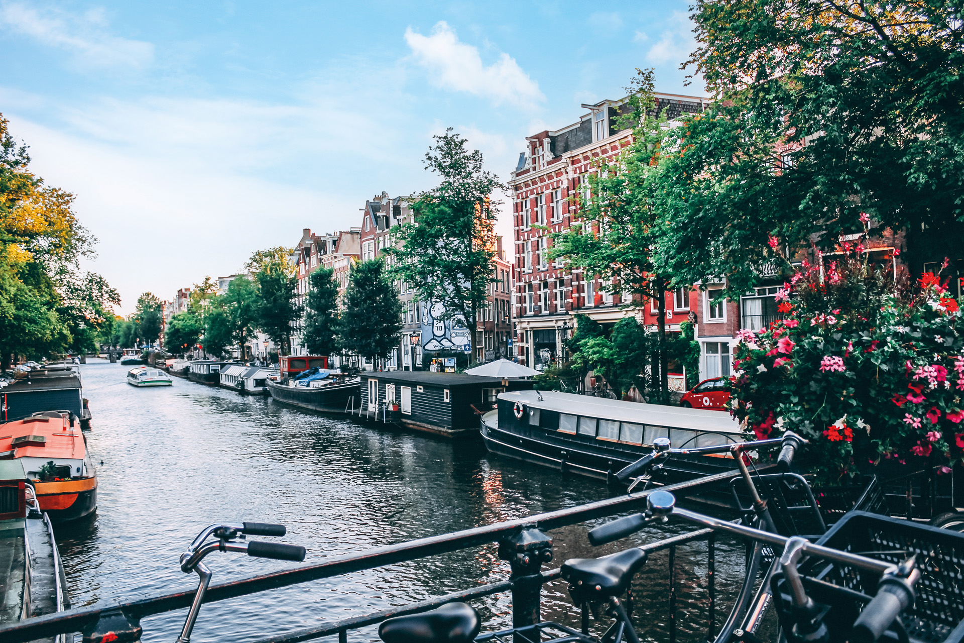 Canal in Amsterdam