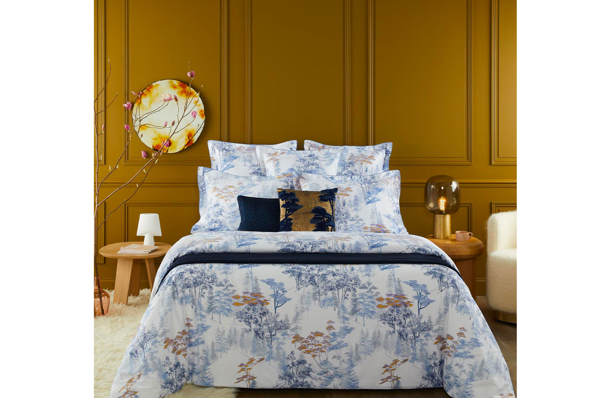 Boréale - new bed linen from the Yves Delormes AW23 Collection
