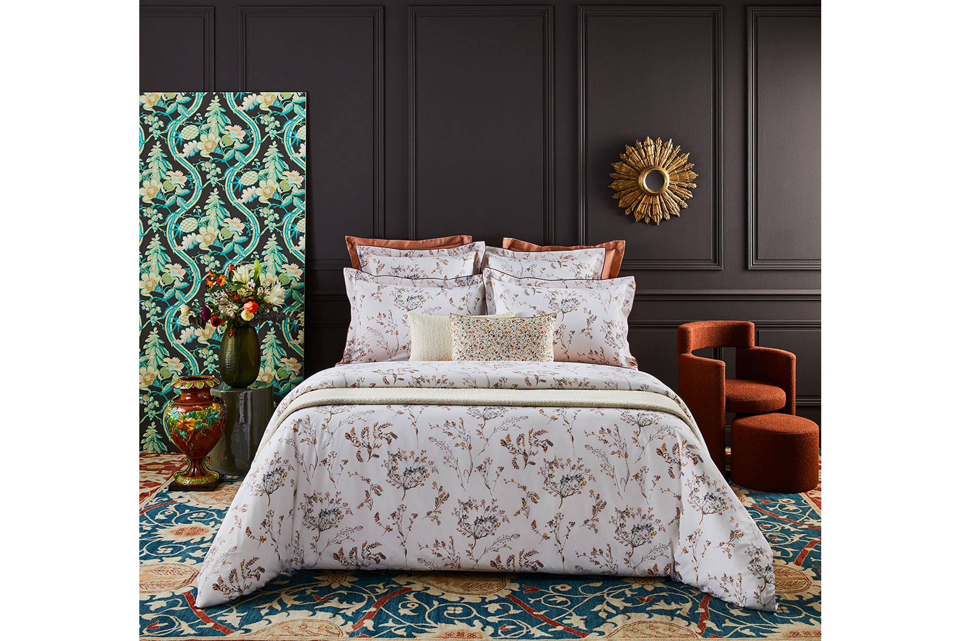 Fugues - new bed linen from the Yves Delormes AW23 Collection