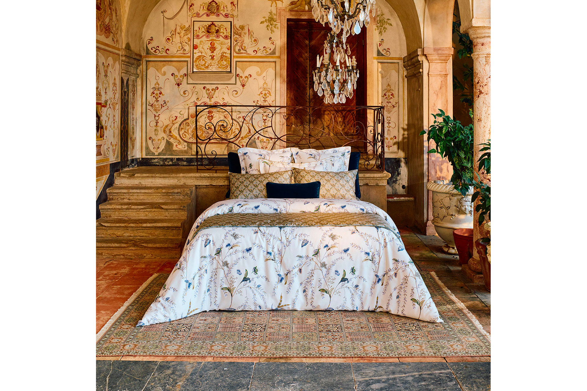 Grimani - new bed linen from the Yves Delormes AW23 Collection