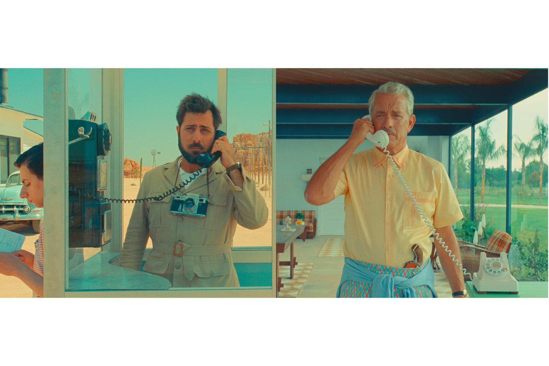 Jake Ryan, Jason Schwartzman and Tom Hanks in director Wes Anderson's ASTEROID CITY