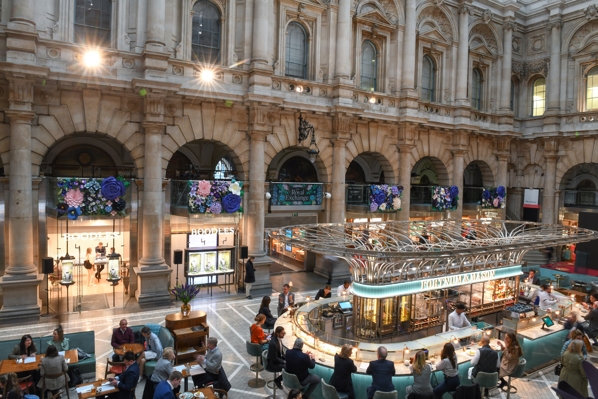 Fortnum & Mason inside The Royal Exchange