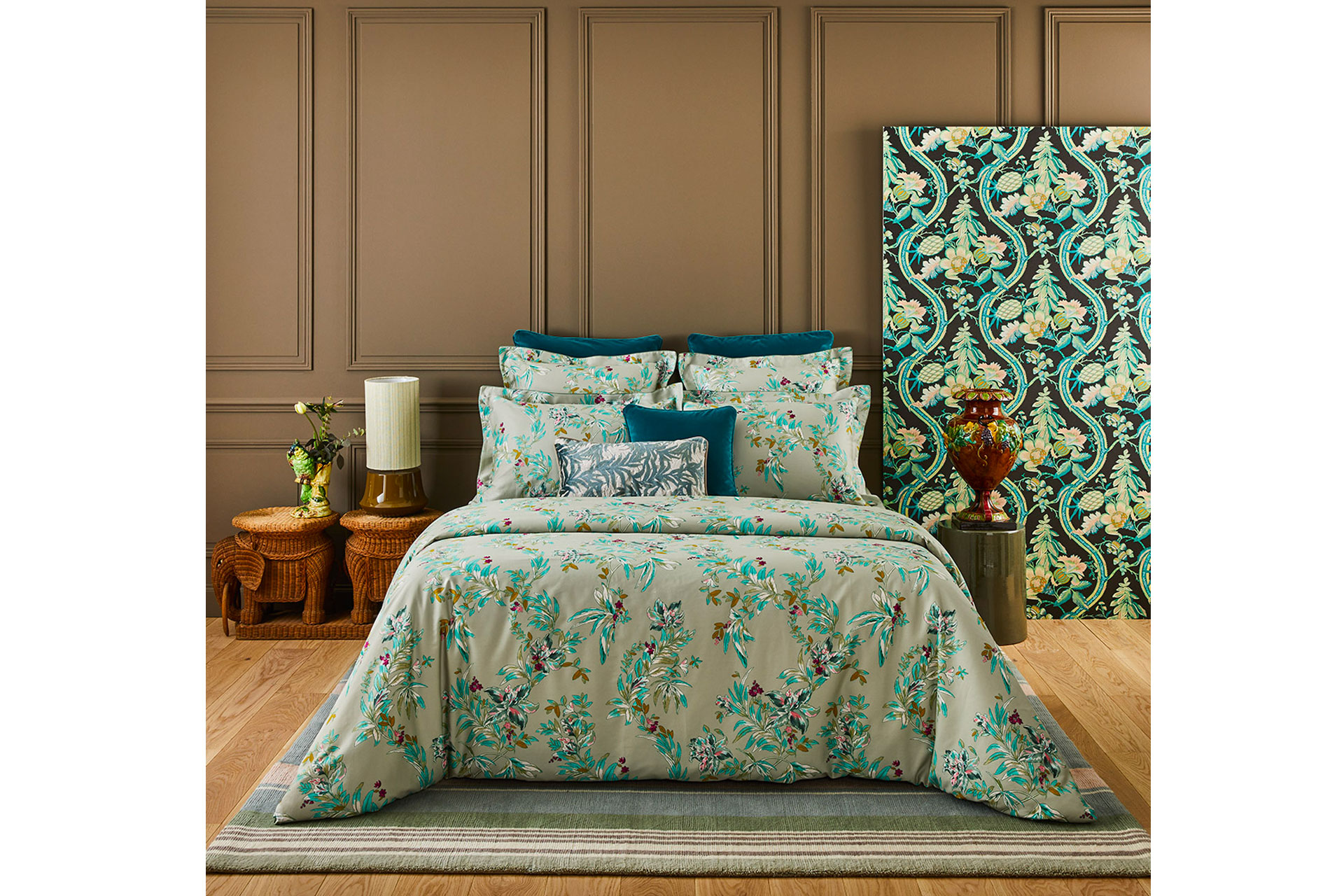 Alcazar - new bed linen from the Yves Delormes AW23 Collection