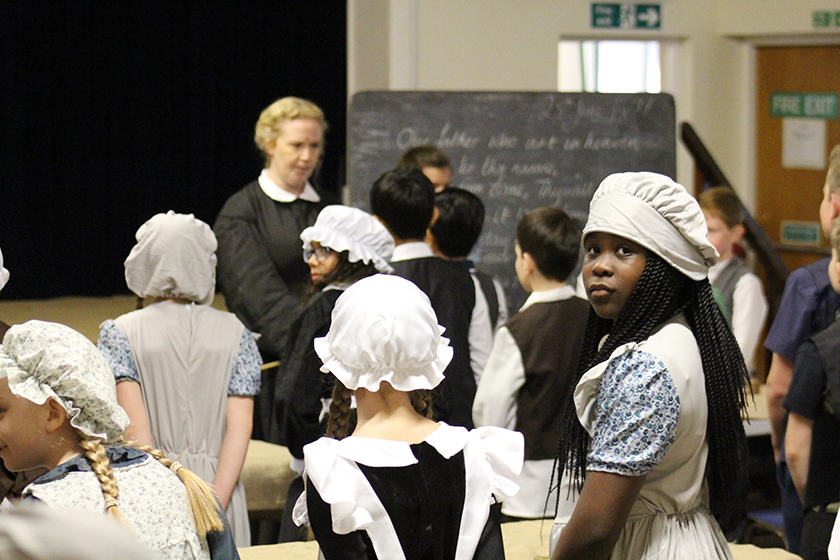 Brentwood School Steps Back In Time