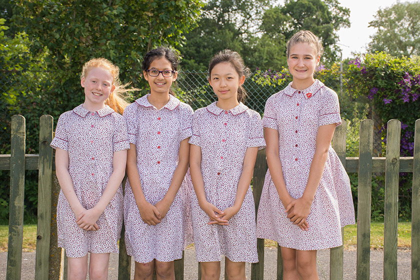 GDST Girls Sweep Board at John Lewis Challenge