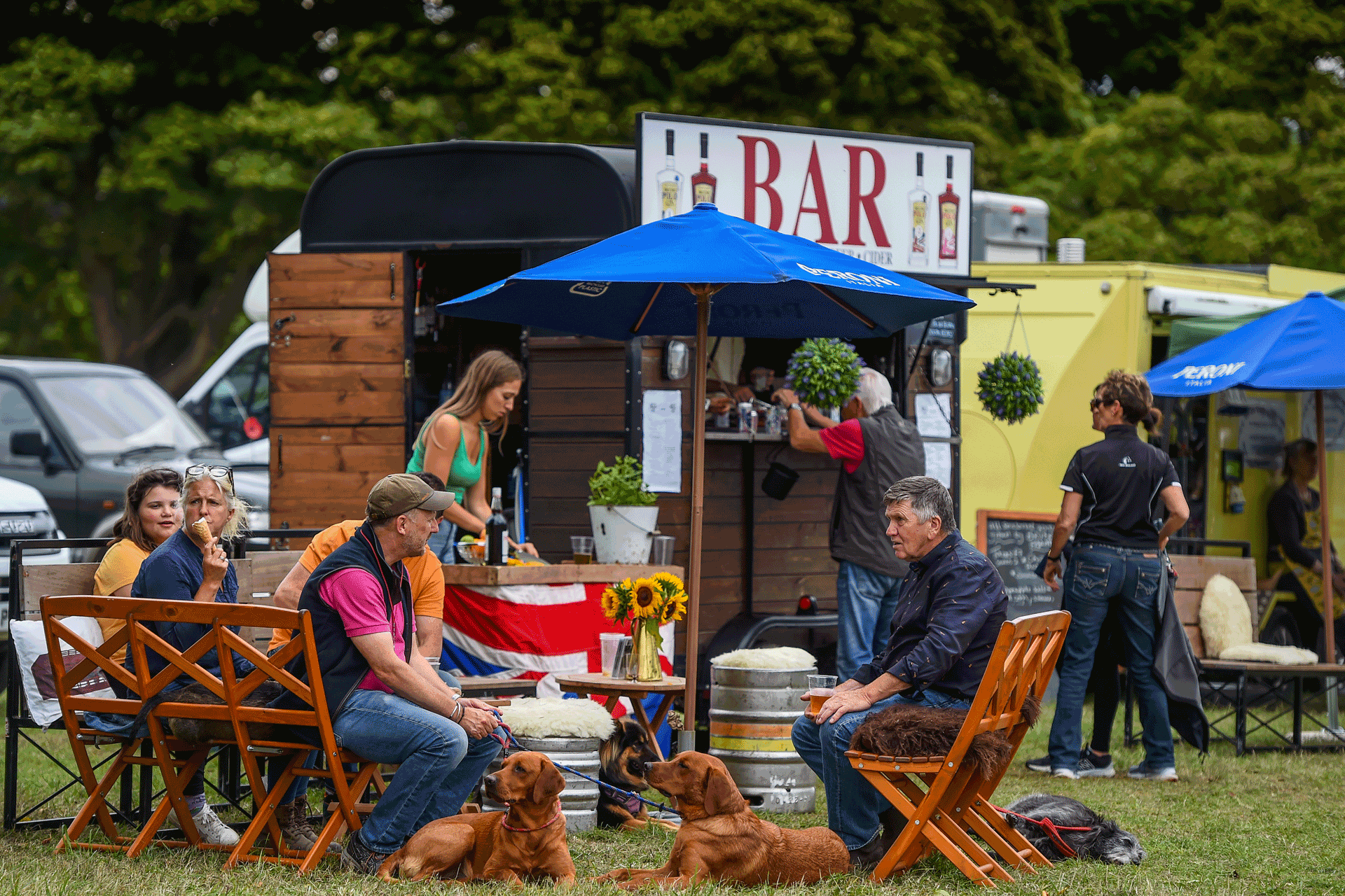 Bar at Cornbury House Horse Trials