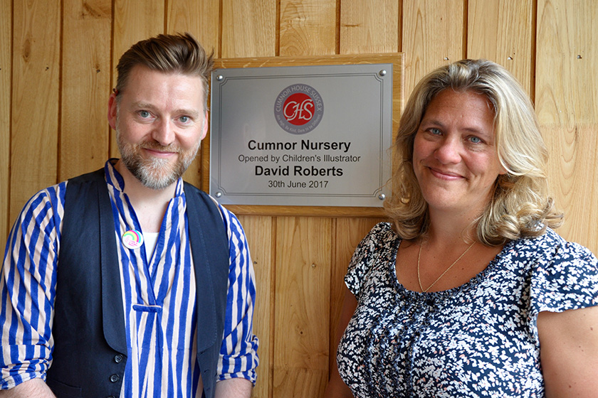 Children's Illustrator Opens New Nursery