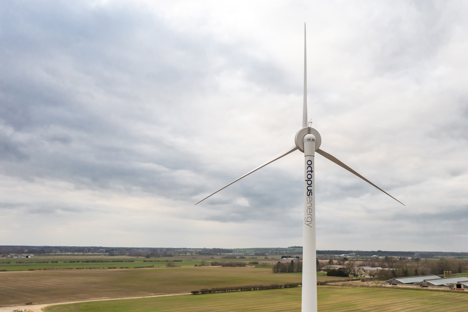 A wind turbine