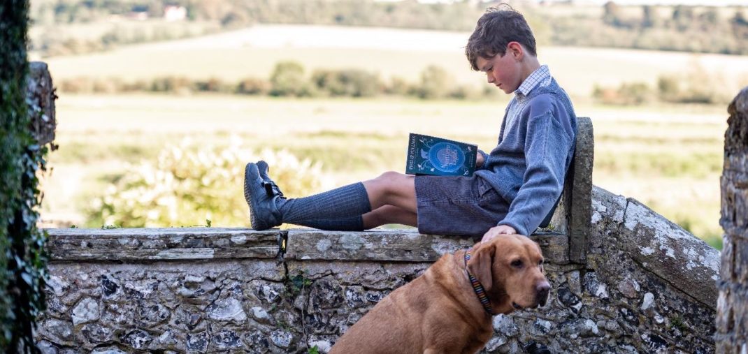 Dorset House Student and Dog