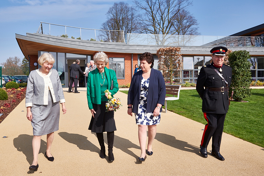 Duchess of Gloucester Opens New Junior School