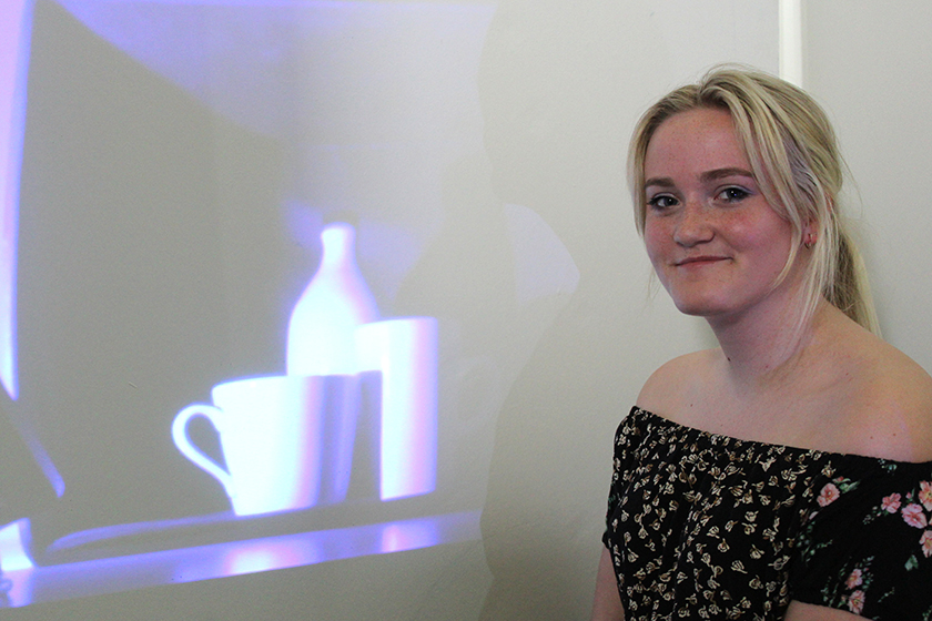 Sutton High Student's Work in Major Exhibition