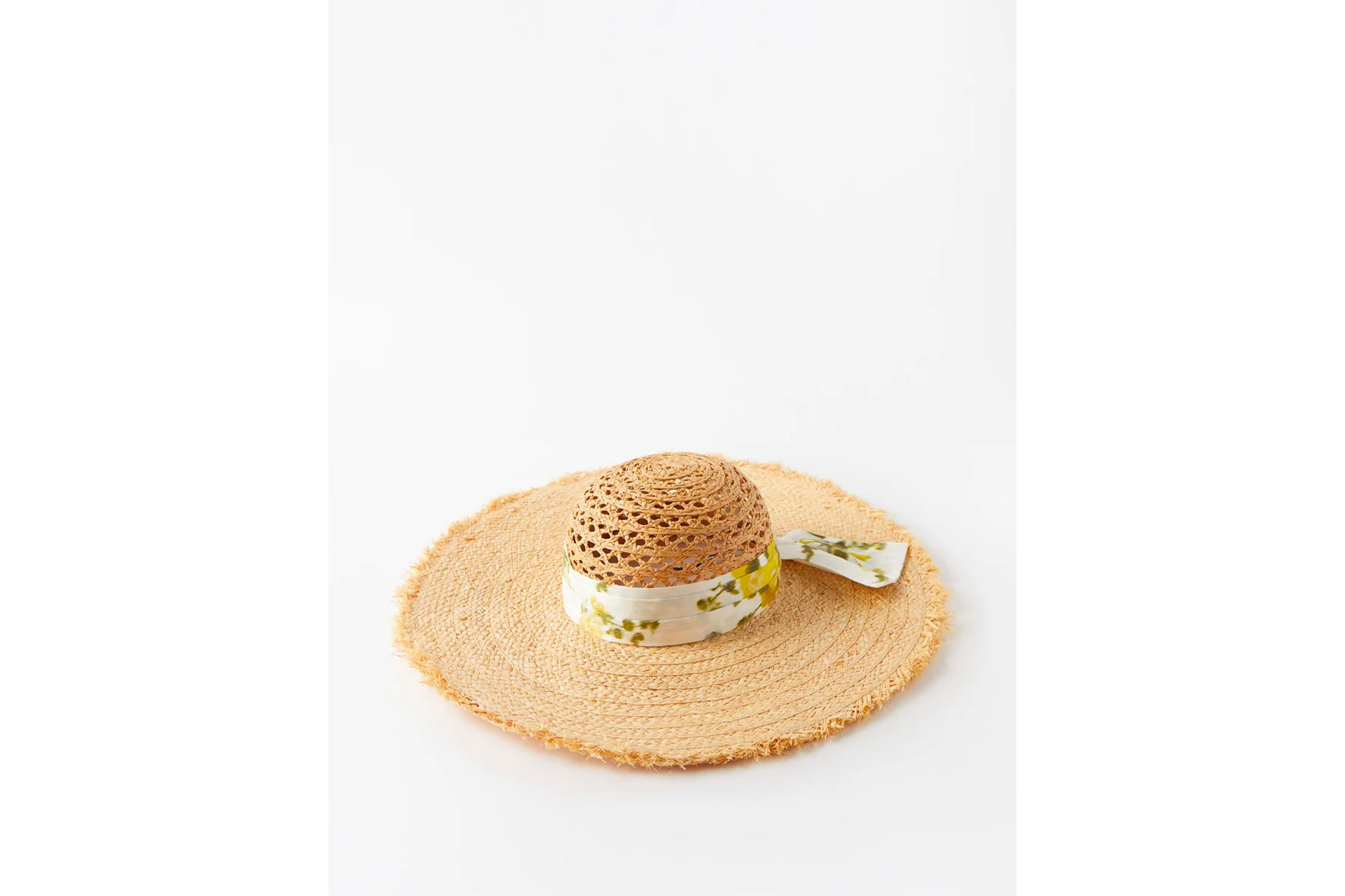 Erdem raffia hat