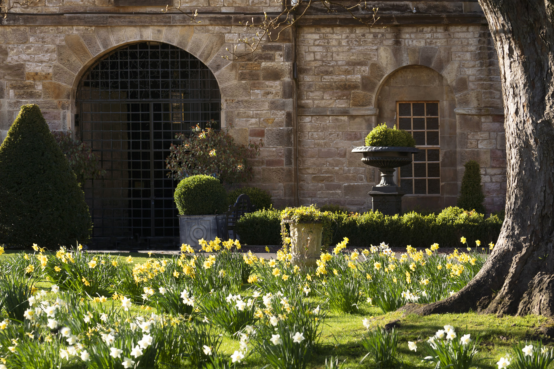 The gardens at Prestonfield House