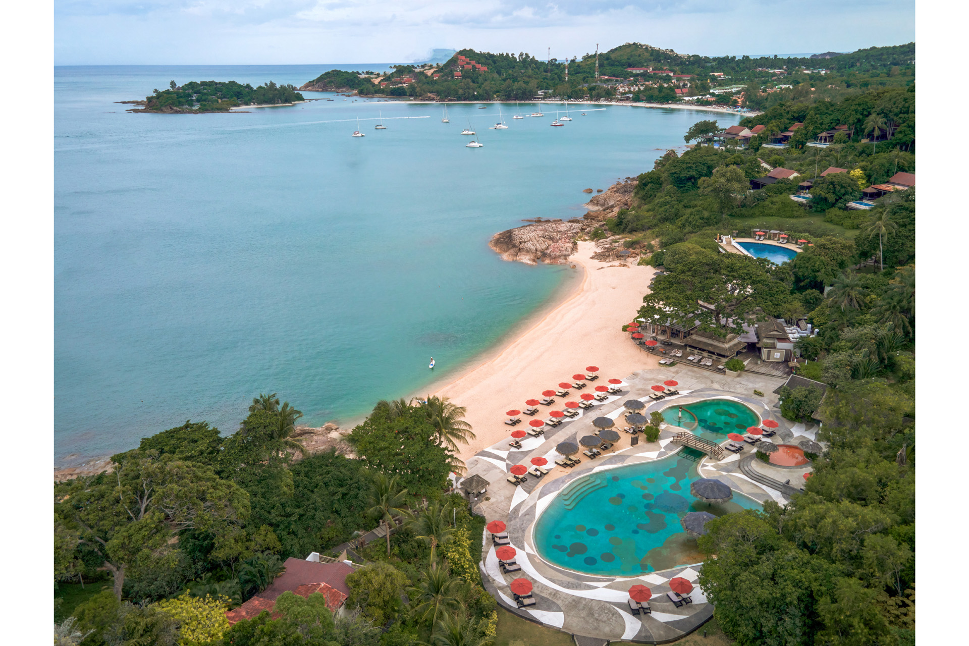 Beach at Garrya Tongsai Bay Koh Samui