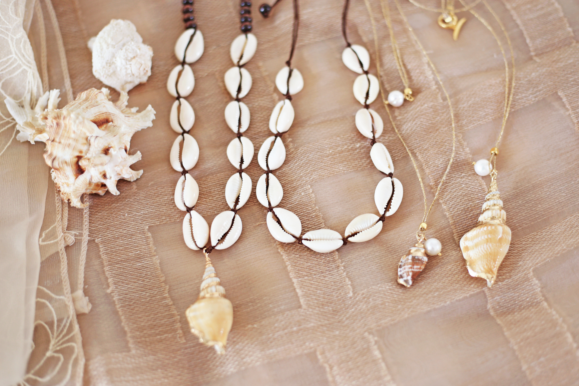 Shell jewellery