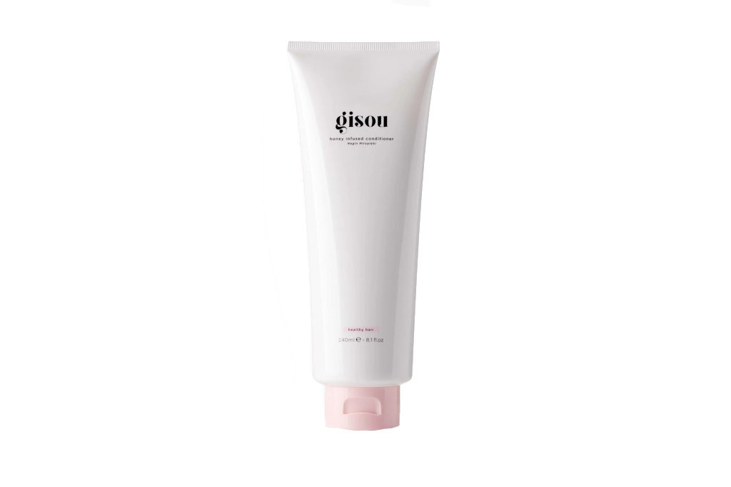 White bottle of conditioner