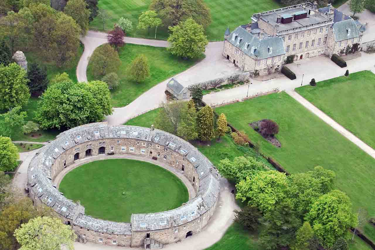 Gordonstoun School Aerial