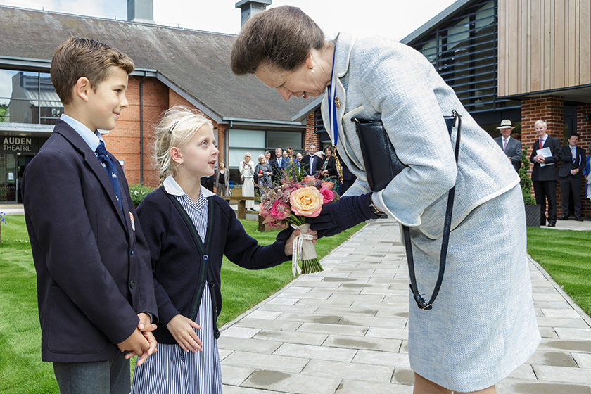 Princess Anne Makes Royal Visit to Gresham's
