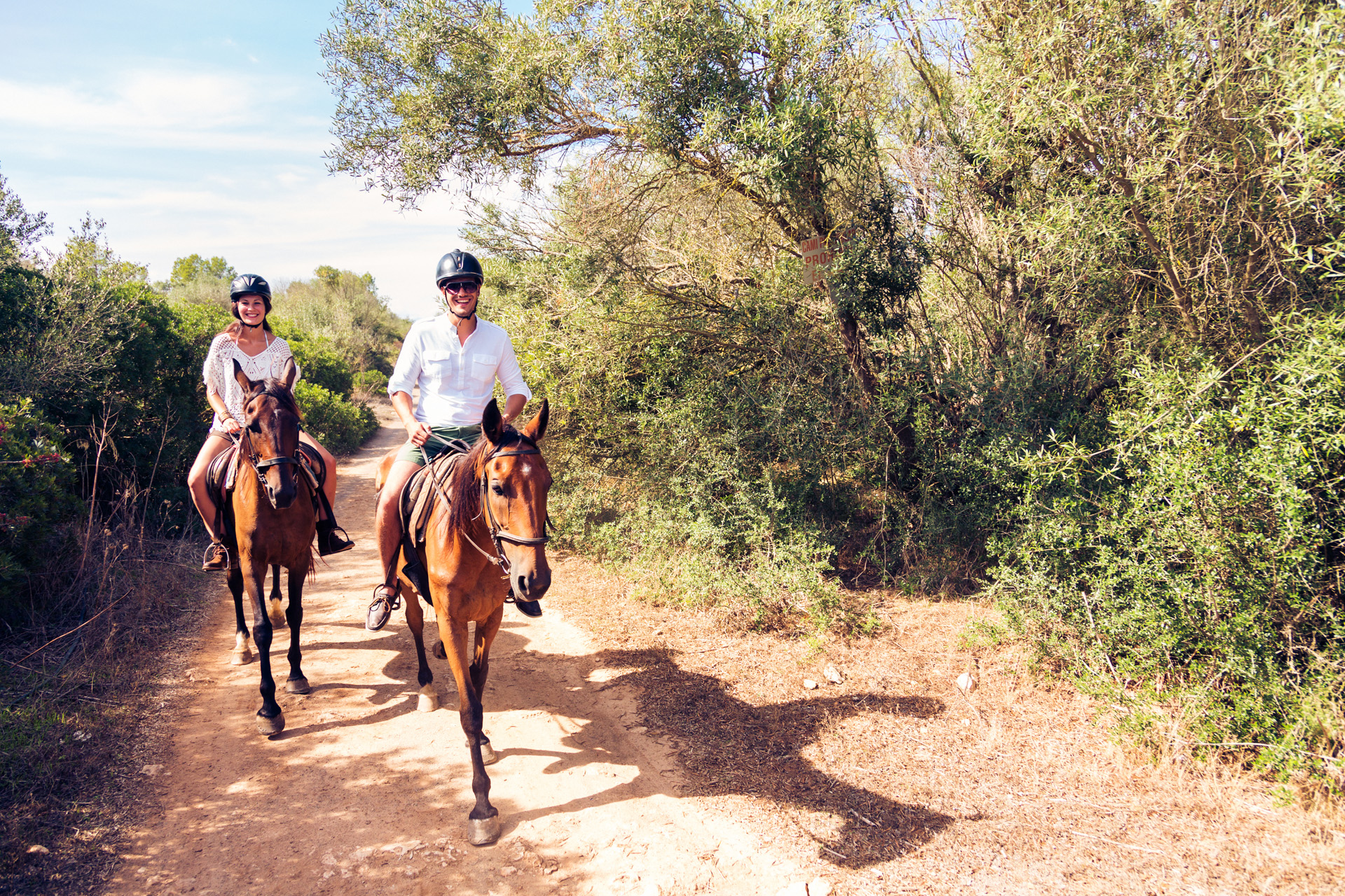 Horse riding