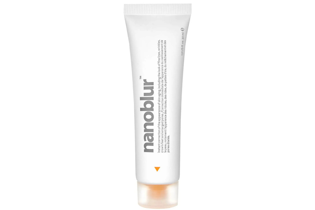 White skincare bottle