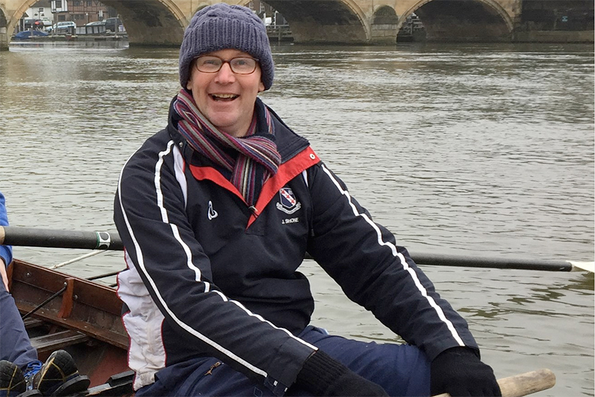 Blind Former Housemaster to Row the Thames
