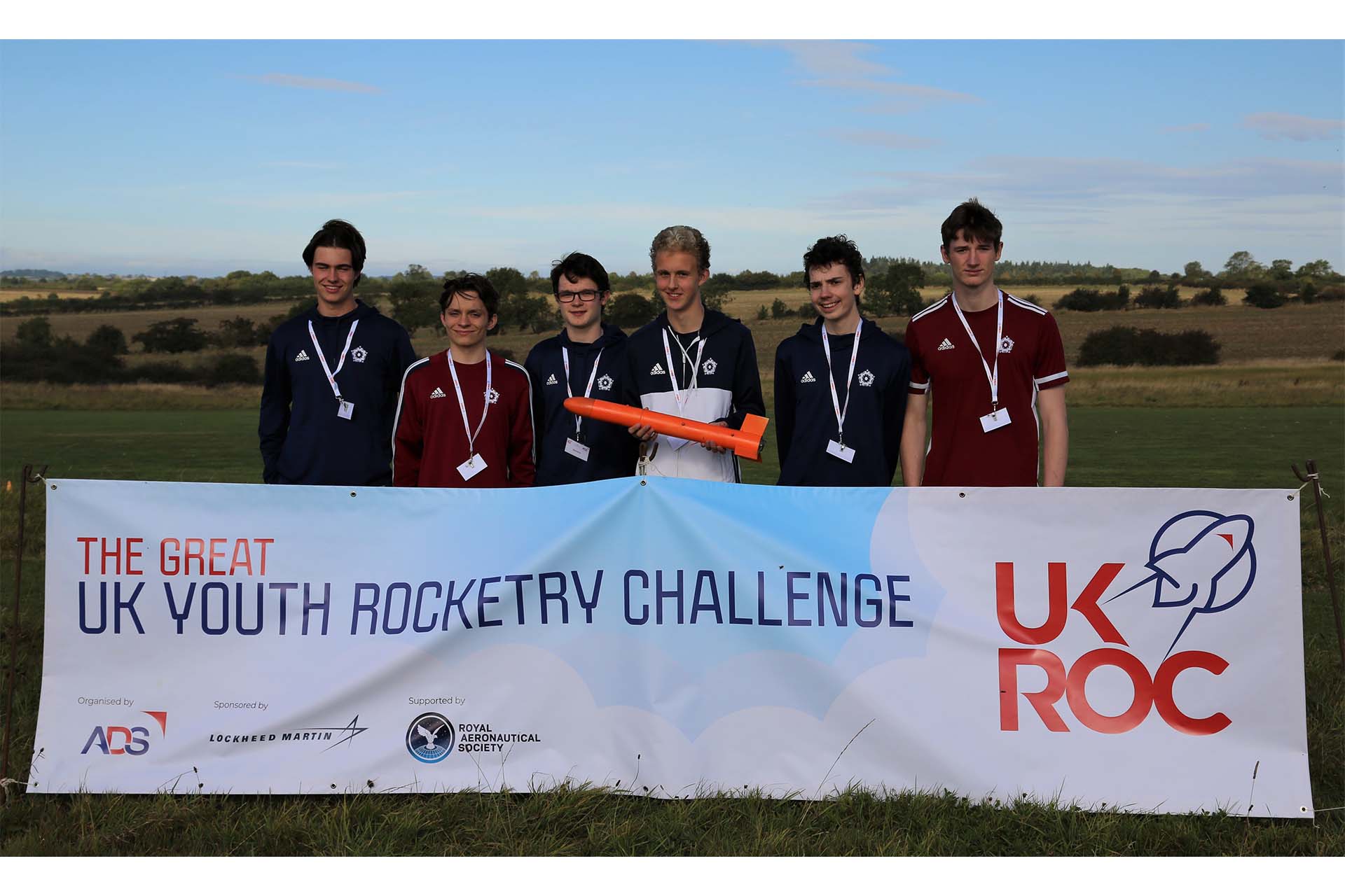 National winners of the UK Youth Rocketry Challenge