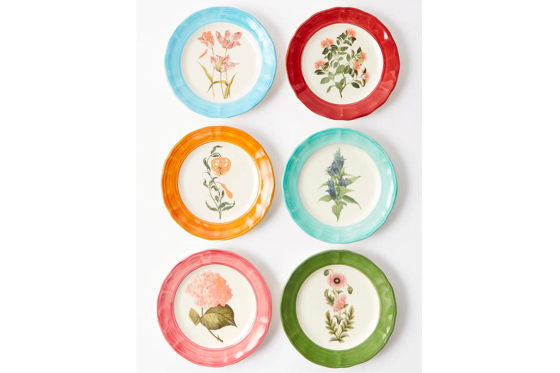 Garden sultan side plates by Les Ottomans
