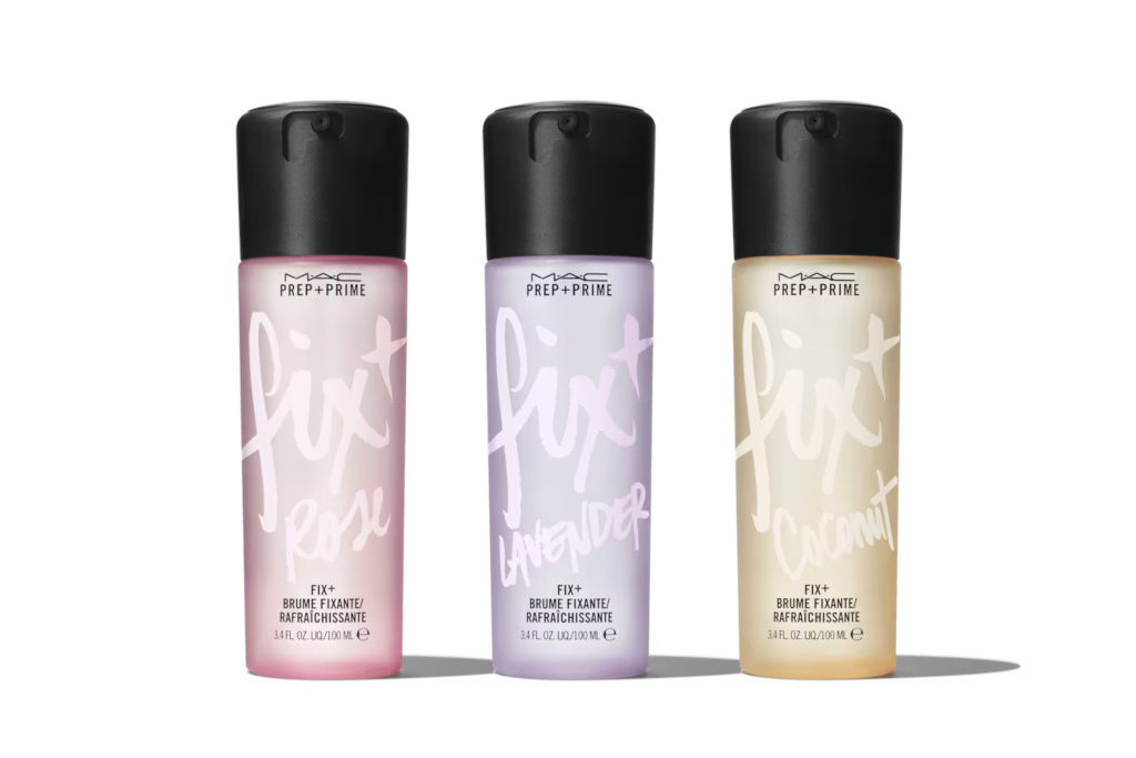Set of three setting sprays