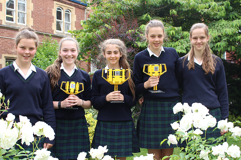 All-Girls Robotics Team Wins LEGO Trophy