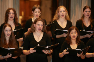 The Choir performing at the St Mary's Calne Spring Concert