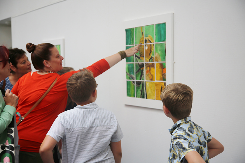 Local Schools Collaborate on Community Art Project