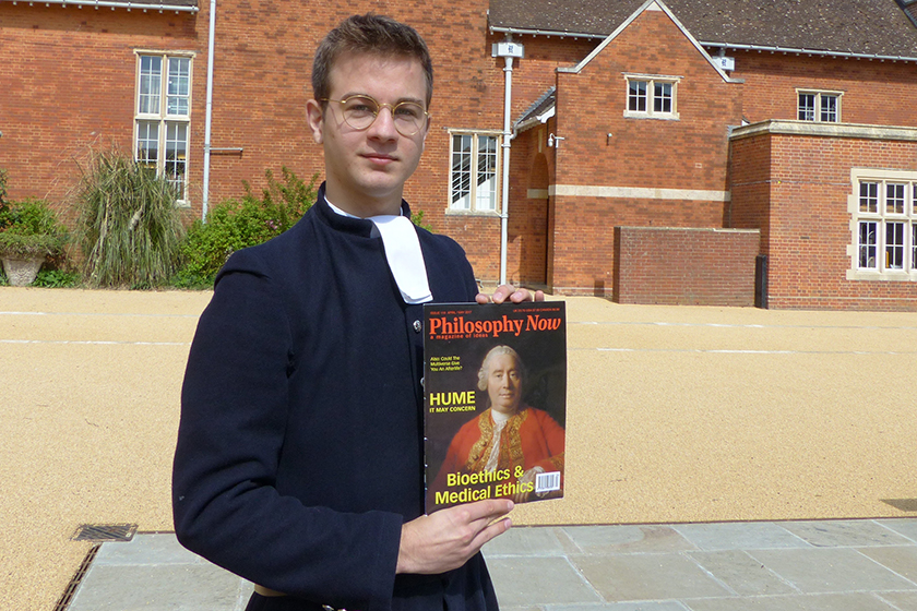 Student's Work Published in Philosophy Now