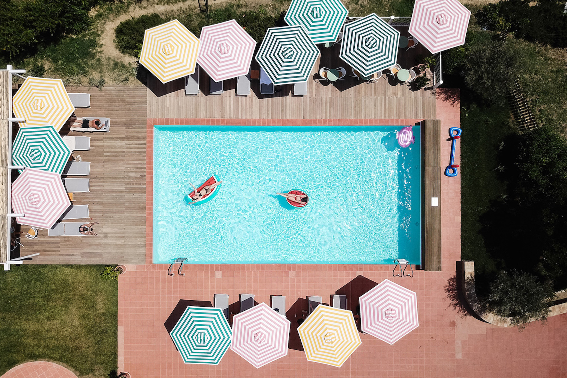 Pool at Villa Lena