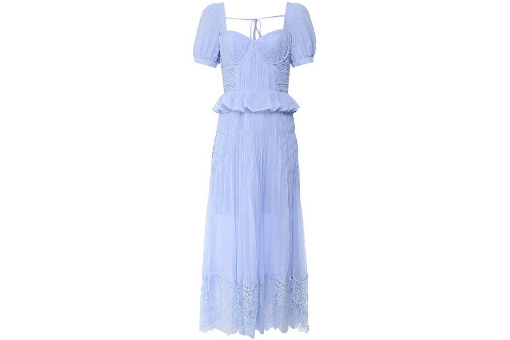 Blue dress