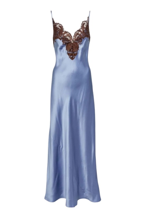 Blue Sir The Label slip dress