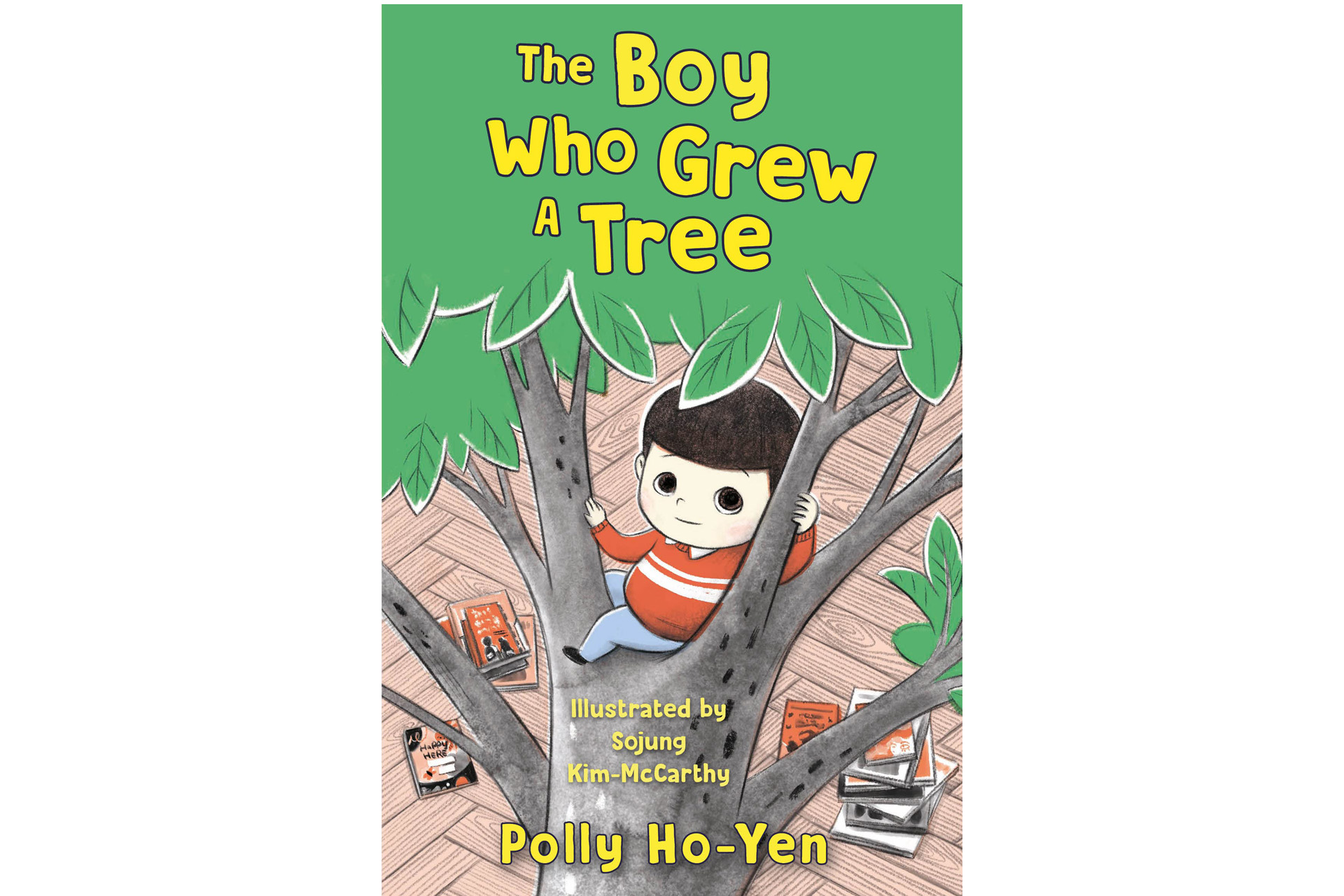 The Boy Who Grew A Tree book cover, a book about climate change