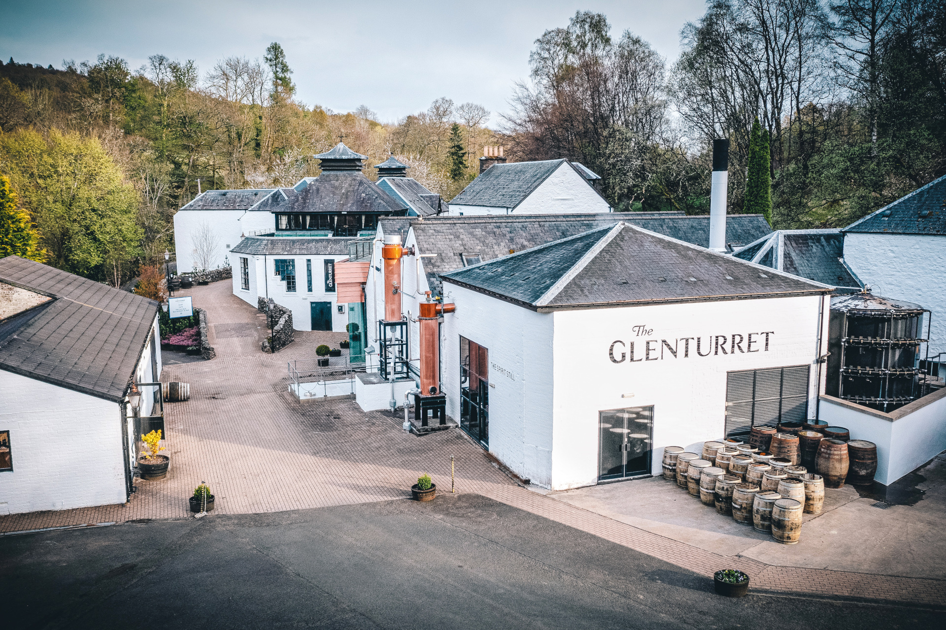 The Glenturret Distillery buildings