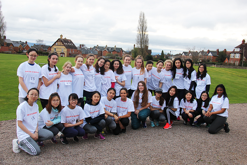 Malvern St James Girls run Tough Schools Race